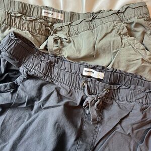 Sonoma Women’s Drawstring Casual Capri Pants - Set of 2!